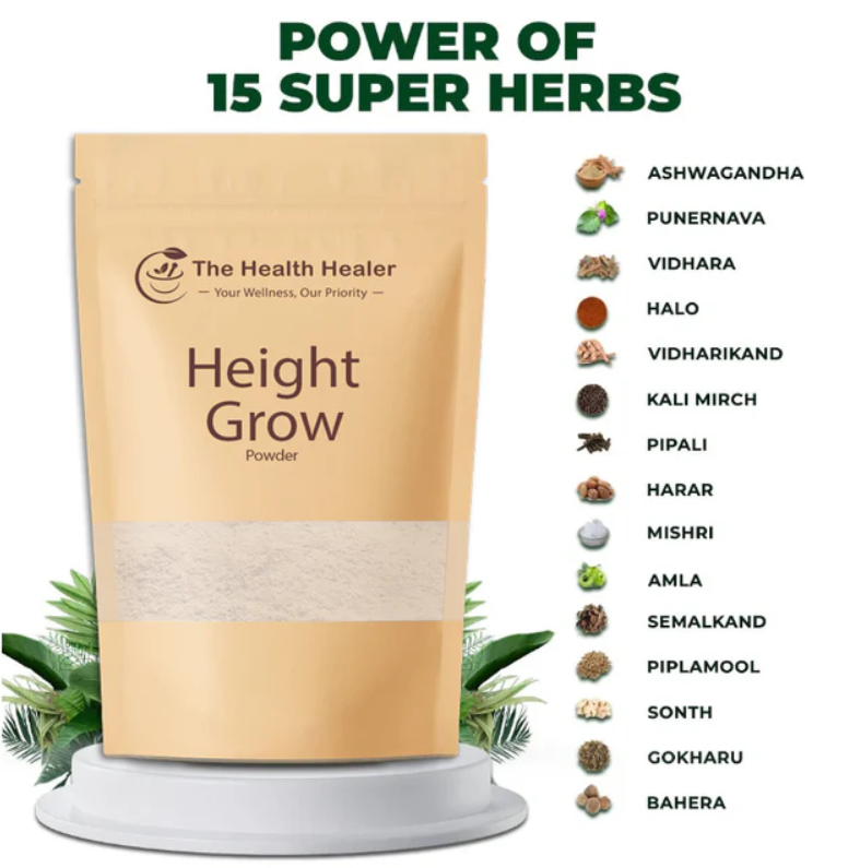 Height Grow Herbal Powder – Power of 15 Super Herbs