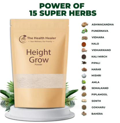 Height Grow Herbal Powder – Power of 15 Super Herbs